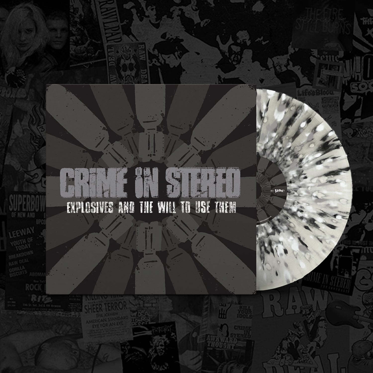 Crime in Stereo "Explosives and the Will to Use Them" Vinyl LP